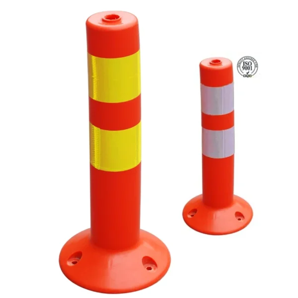 Wholesale Different Size Pu Plastic Safety Bollard Traffic Warning Post