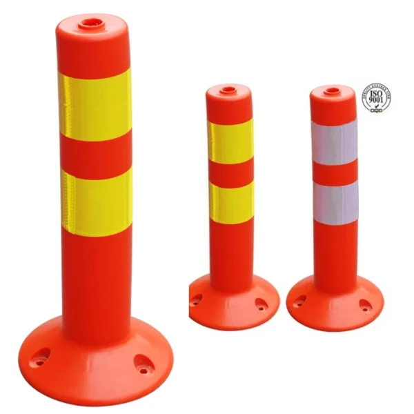 Wholesale Different Size Pu Plastic Safety Bollard Traffic Warning Post - Image 2