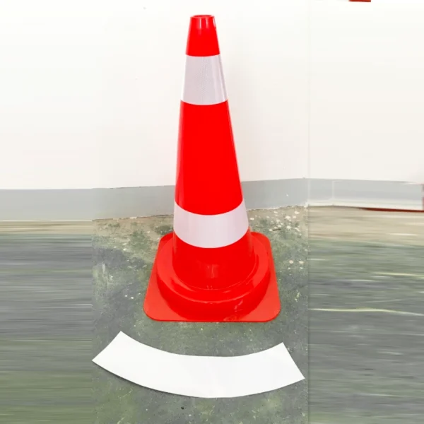 tall orange cones