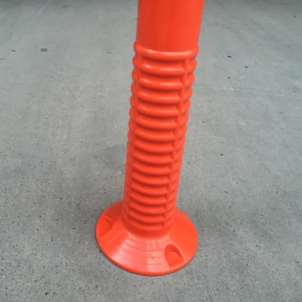 Yellow Traffic Pole