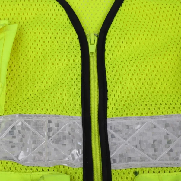Safety Vest With Zipper