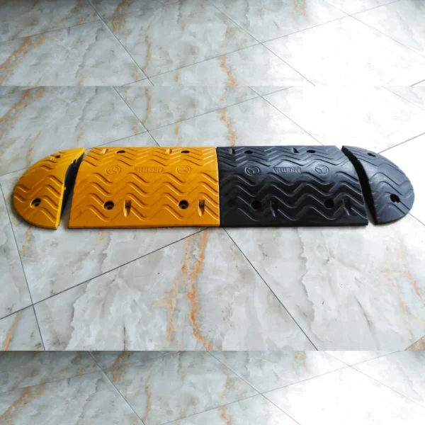 rubber compliant speed bumps