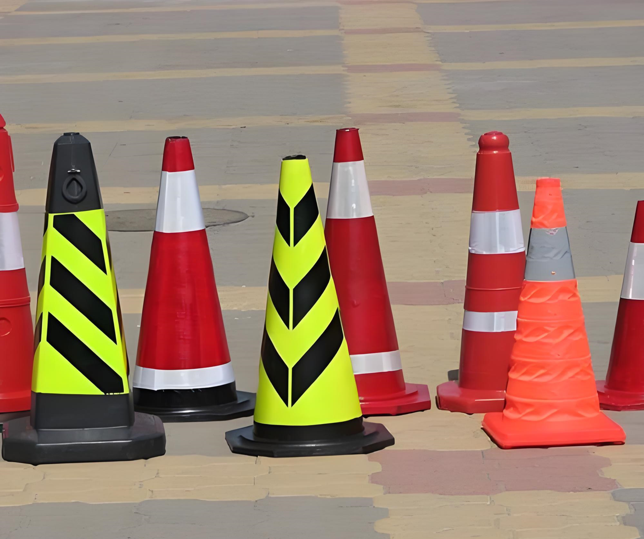 reflective cones